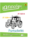 Fortschritt Traktor/Schlepper Zugmaschine Typ ZT 320-A & ZT 323-A- Allrad Bild- Bedienungsanleitung & Wartungsanleitung & Bild- Ersatzteilliste & Explosionszeichnungen - annoligno 751